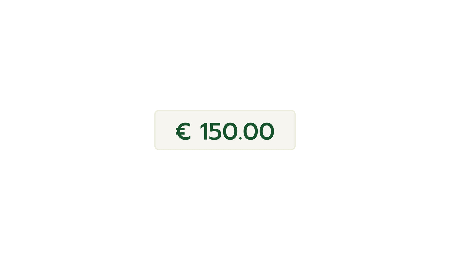 Ekonos Gift Card €150